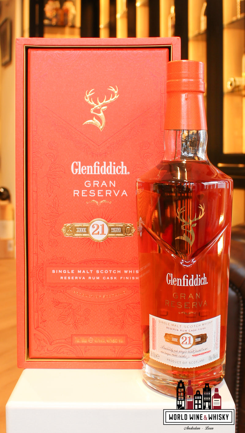 Glenfiddich 21 Years Old - Gran Reserva whisky speyside scotland