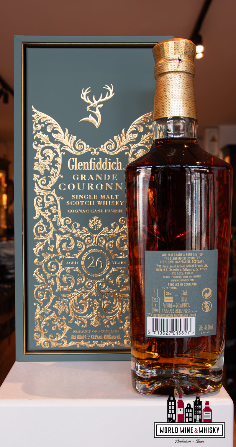 Glenfiddich 26 Years Old - Grande Couronne 43.8% whisky 2 