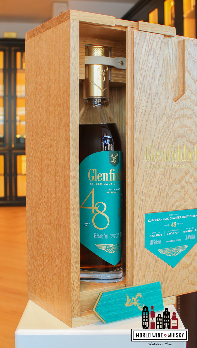 Glenfiddich 48 Years Old 2025 whisky speyside - Aston Martin Lagonda 1 of 50