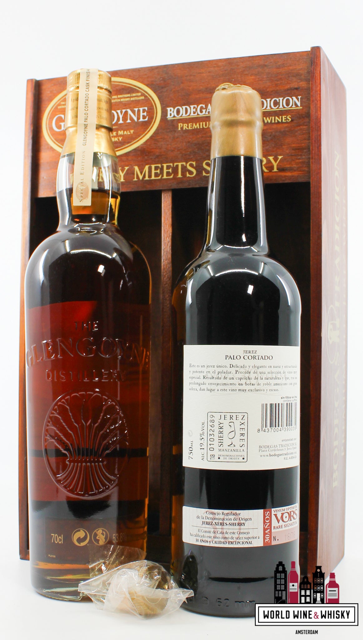 Glengoyne 1999 2012 - Palo Cortado Cask Finish - German Exclusive - 1st Edition 53.8% (1 of 477) - WORLD WINE WHISKY 