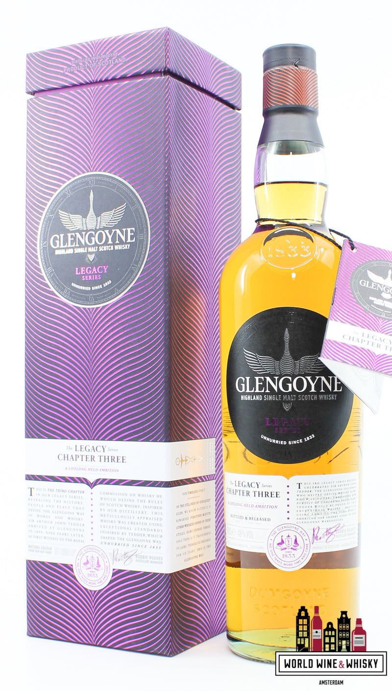 Glengoyne 2022 - The Legacy Series - Chapter Three 48% - WORLD WINE WHISKY 