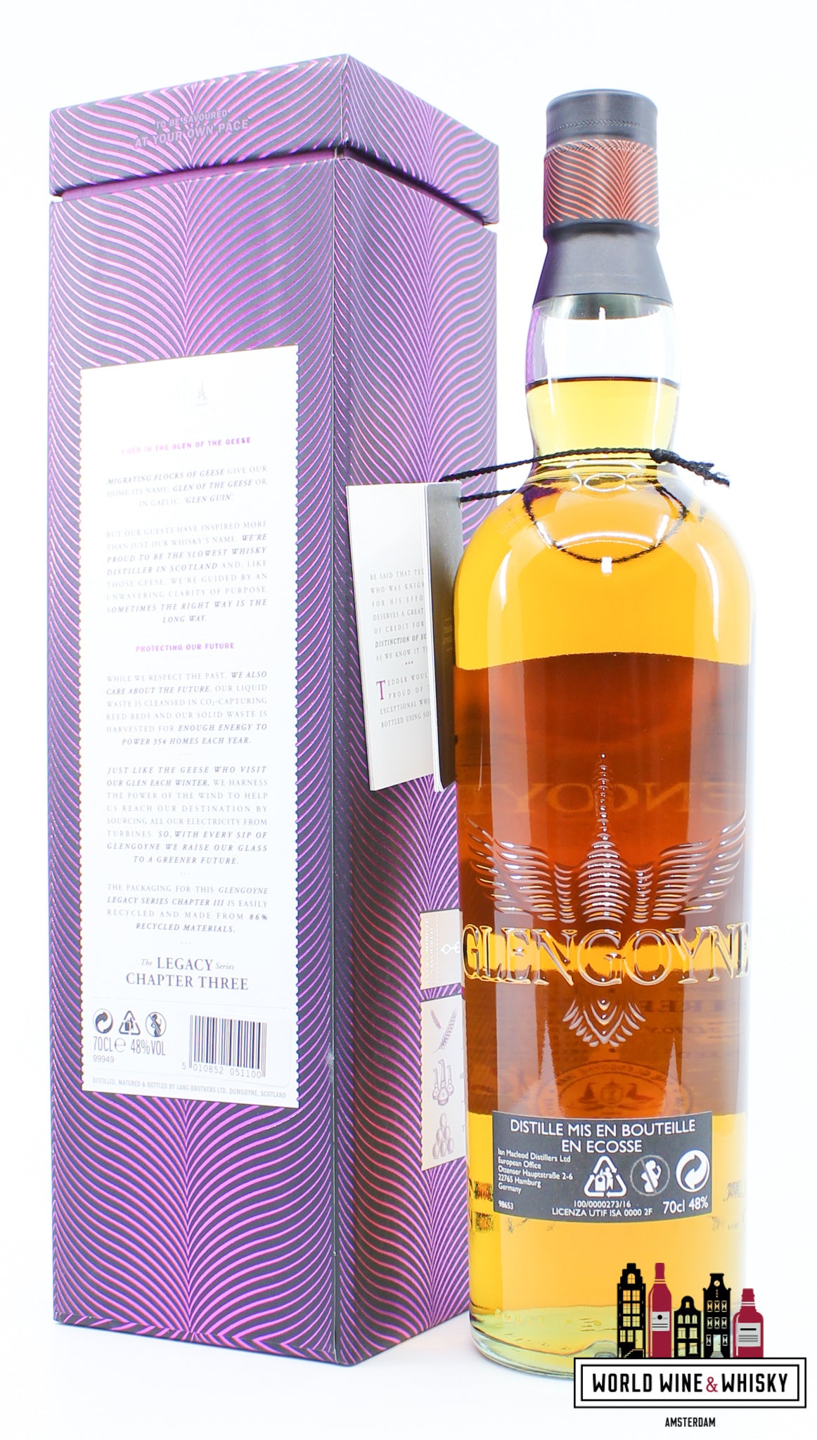 Glengoyne 2022 - The Legacy Series - Chapter Three 48% - WORLD WINE WHISKY 