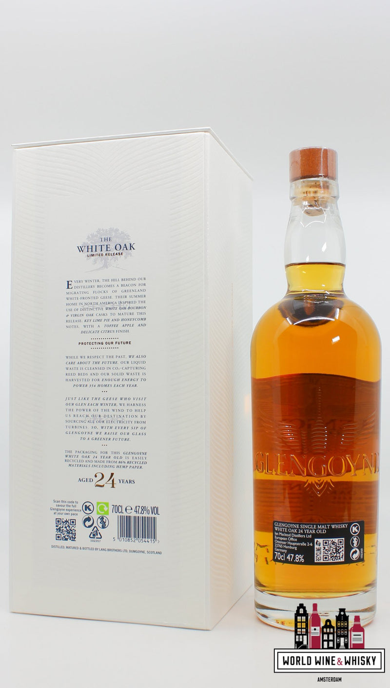 Glengoyne 24 Years Old 2024 - White Oak Limited Release 47.8% - WORLD WINE WHISKY 
