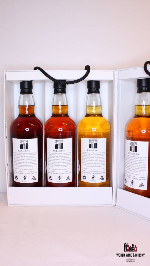 Glengyle Kilkerran 10 Years Old 2004 2014 First Six Cask Selection Set 46% - WORLD WINE WHISKY 
