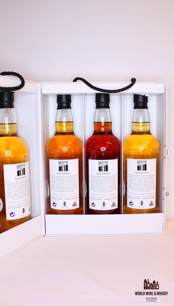 Glengyle Kilkerran 10 Years Old 2004 2014 First Six Cask Selection Set 46% - WORLD WINE WHISKY 
