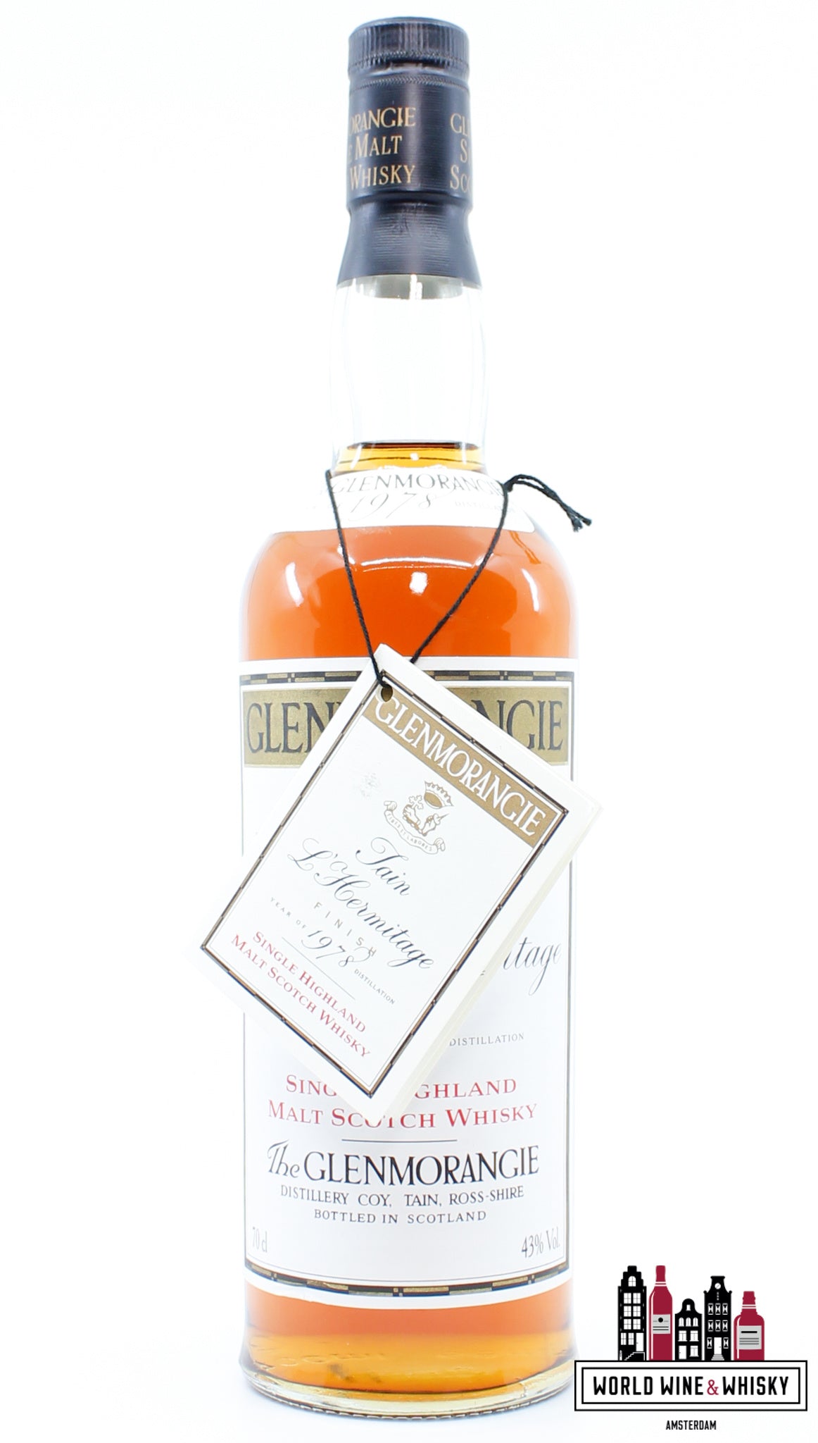 Glenmorangie 1978 1997 - Tain L'Hermitage 43% - WORLD WINE WHISKY 