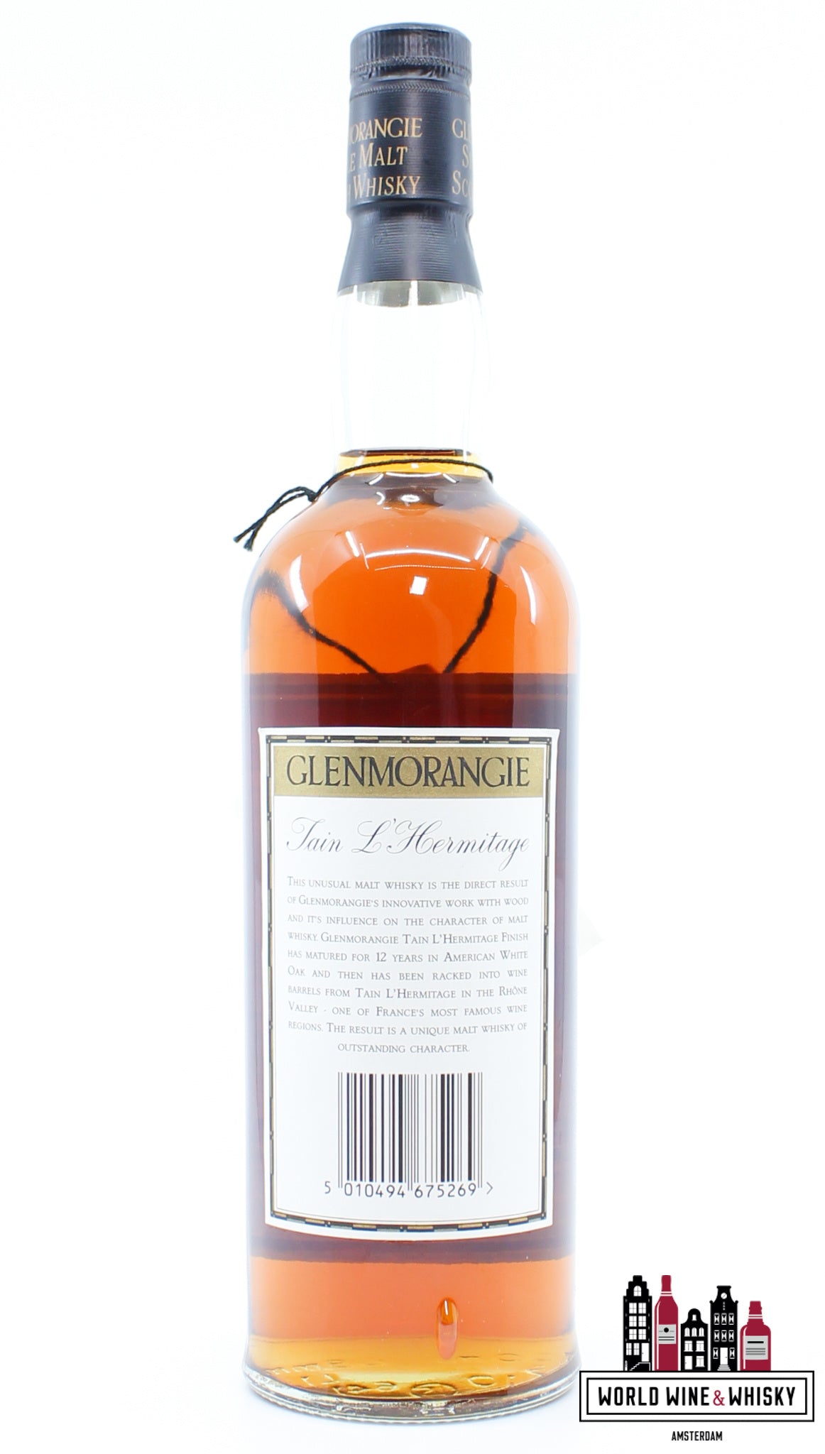 Glenmorangie 1978 1997 - Tain L'Hermitage 43% - WORLD WINE WHISKY 