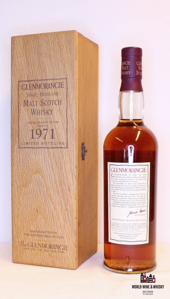 Glenmorangie 22 Years Old 1971 1993 150th Anniversary 43% - WORLD WINE WHISKY 