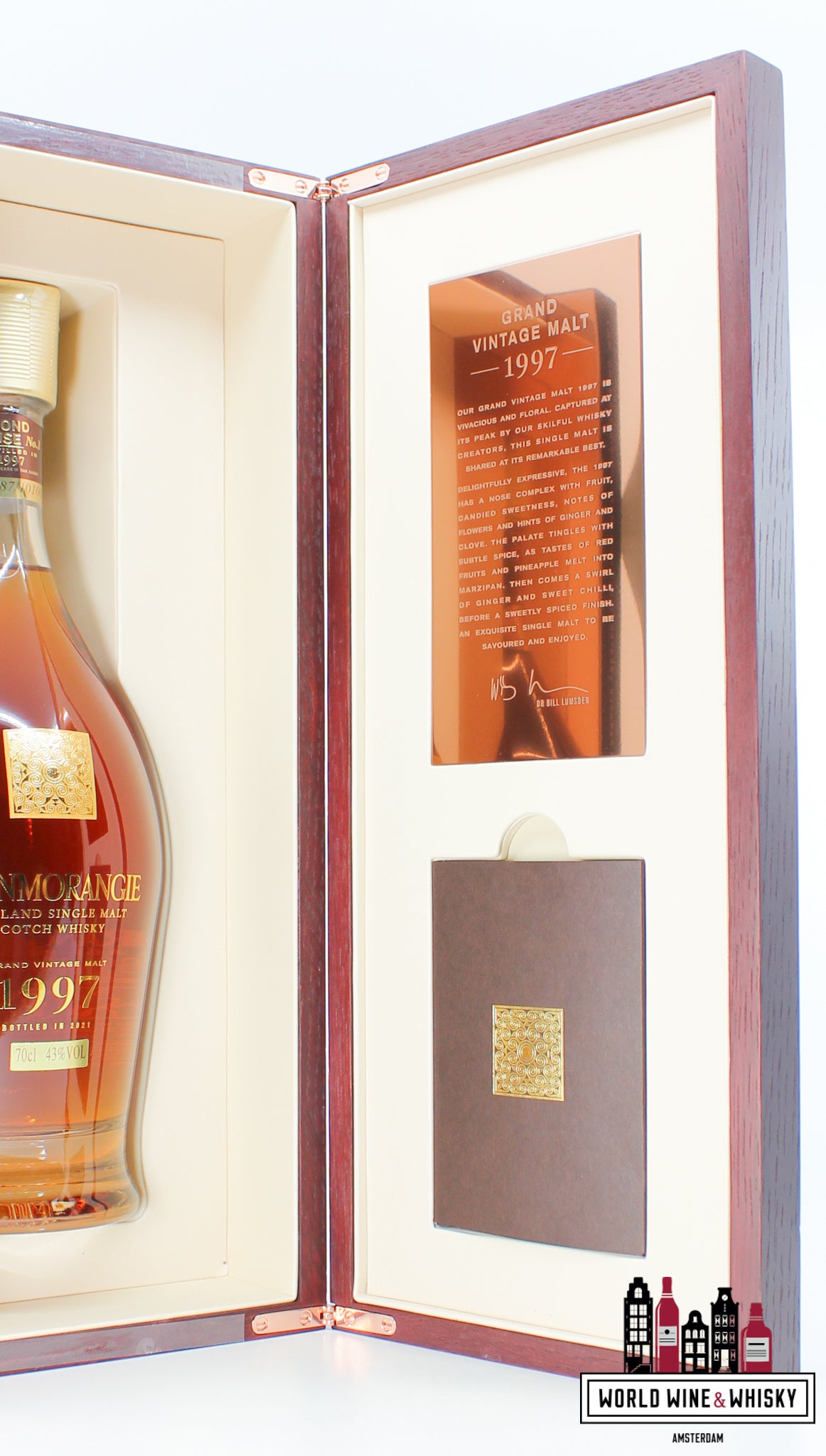 Glenmorangie 23 Years Old 1997 2021 - Grand Vintage Malt - Bond House No. 1 Collection 43% (1 of 10.100) - WORLD WINE WHISKY 