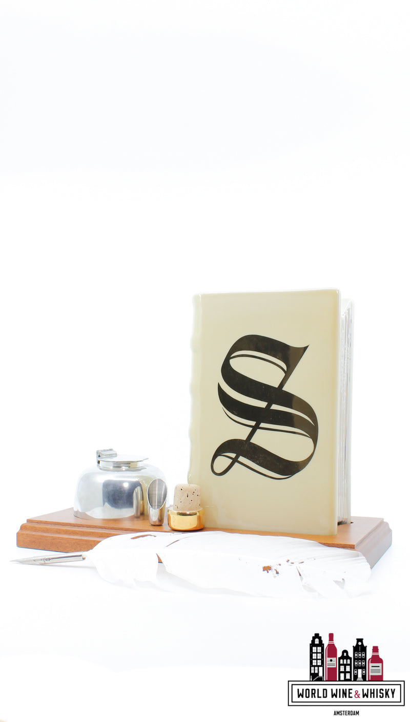 Glenrothes 12 Years Old 1982 - Ceramic Book - Signatory Vintage 43% - WORLD WINE WHISKY 