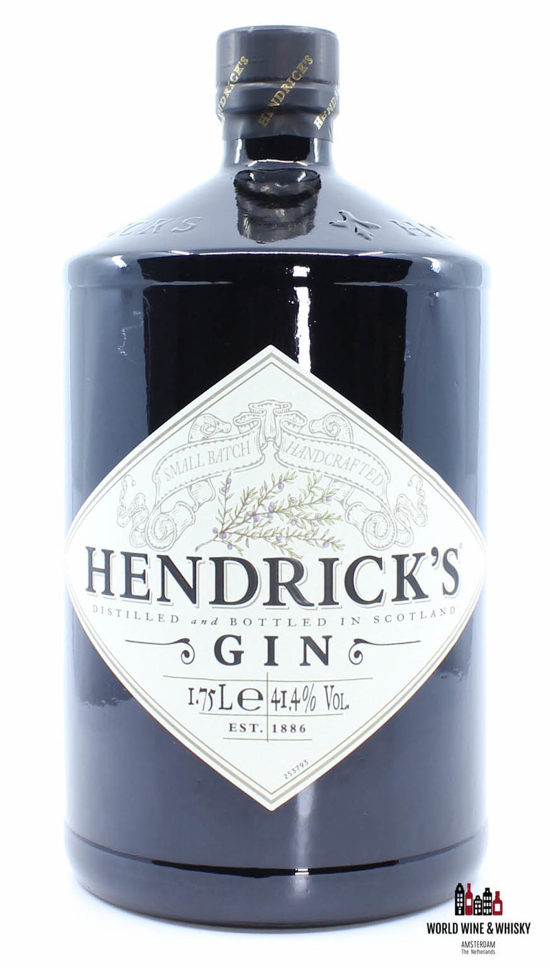 Hendrick's Gin 1,75 Liter 41.4% (XXL) - WORLD WINE WHISKY 