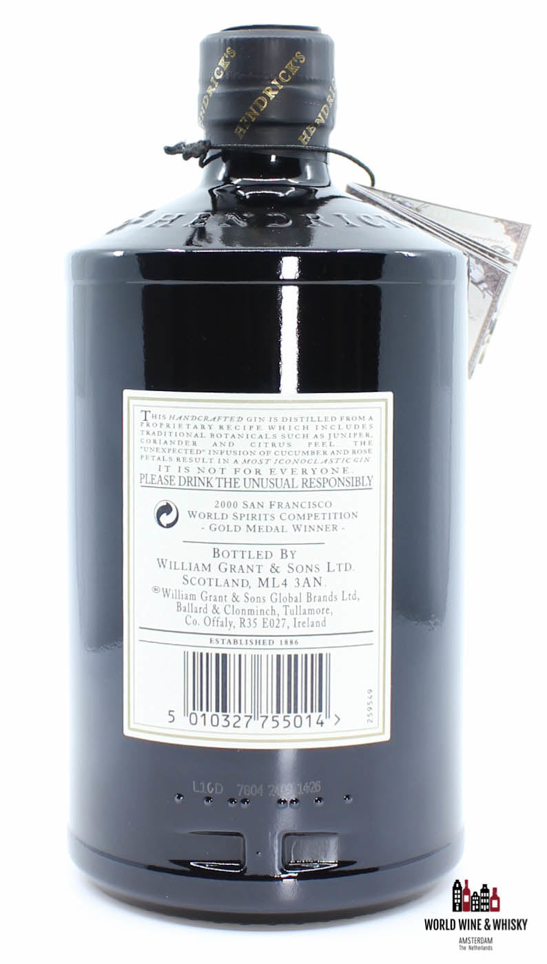Hendrick's Gin 41.4% (70cl) - WORLD WINE WHISKY 
