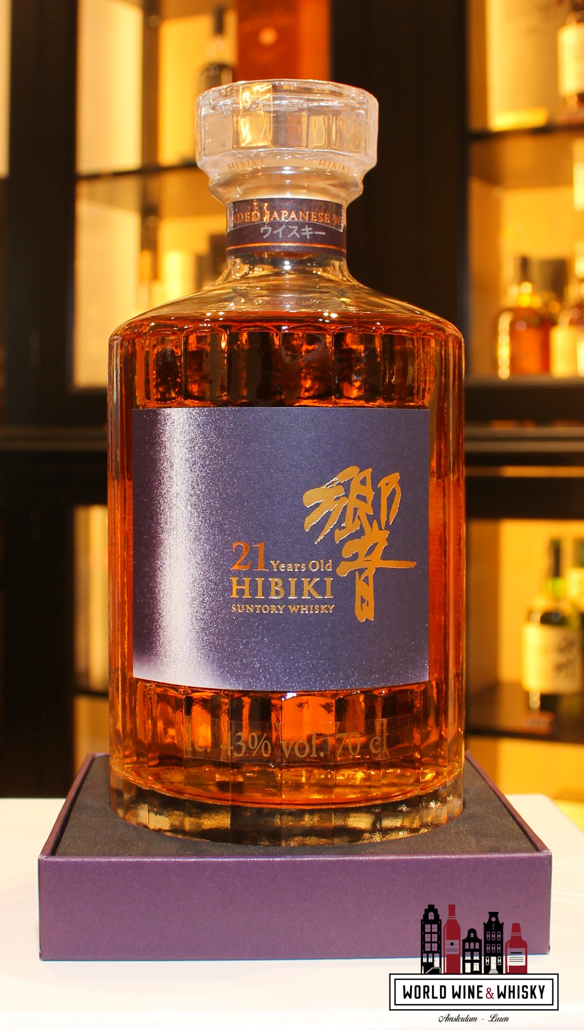 Hibiki 21 Years Old - Senju at World Wine & Whisky | WORLD WINE WHISKY