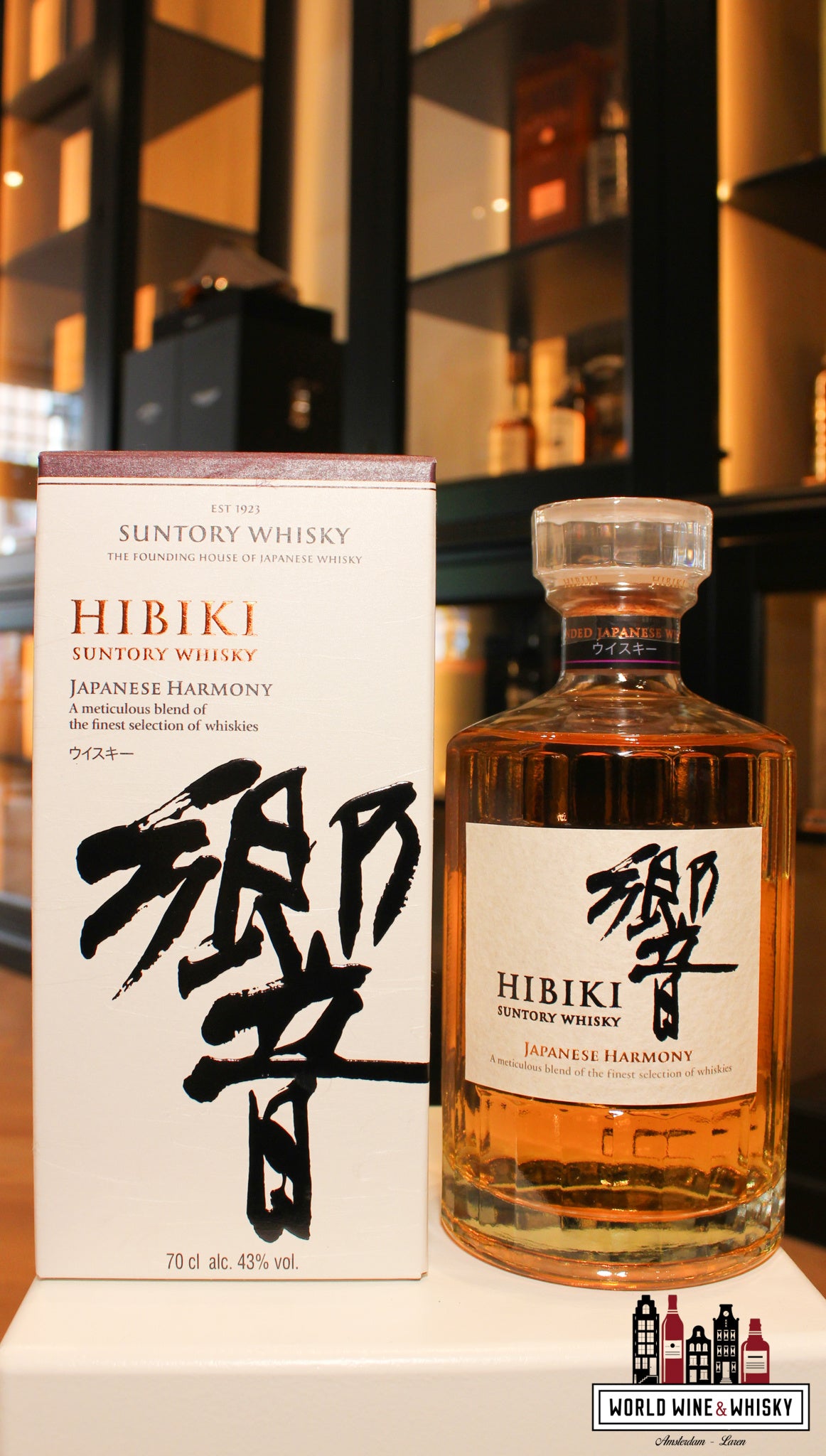 Hibiki Japanese Harmony - Suntory Whisky 43% 700ml - WORLD WINE WHISKY 