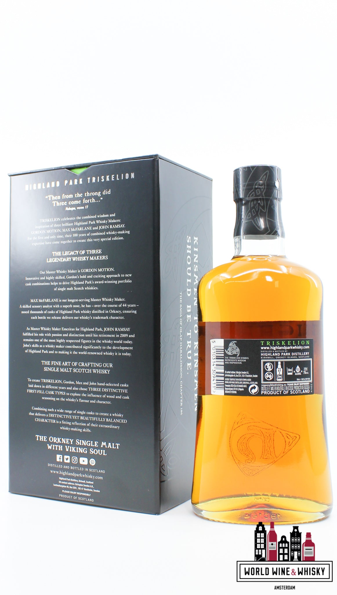 Highland Park 2019 - Triskelion (wisdom and inspiration) 45.1% - WORLD WINE WHISKY 
