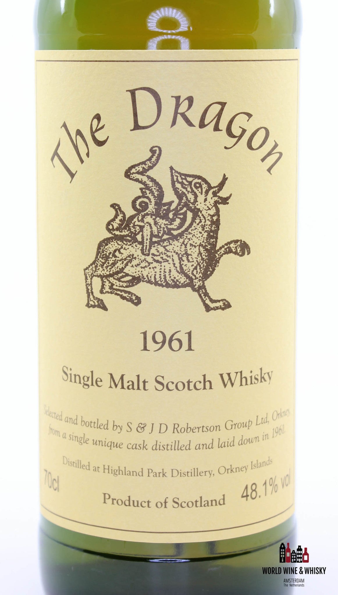 Highland Park 36 Years 1961 1997 The Dragon - Robertson of Kirkwall 48.1% - WORLD WINE WHISKY 