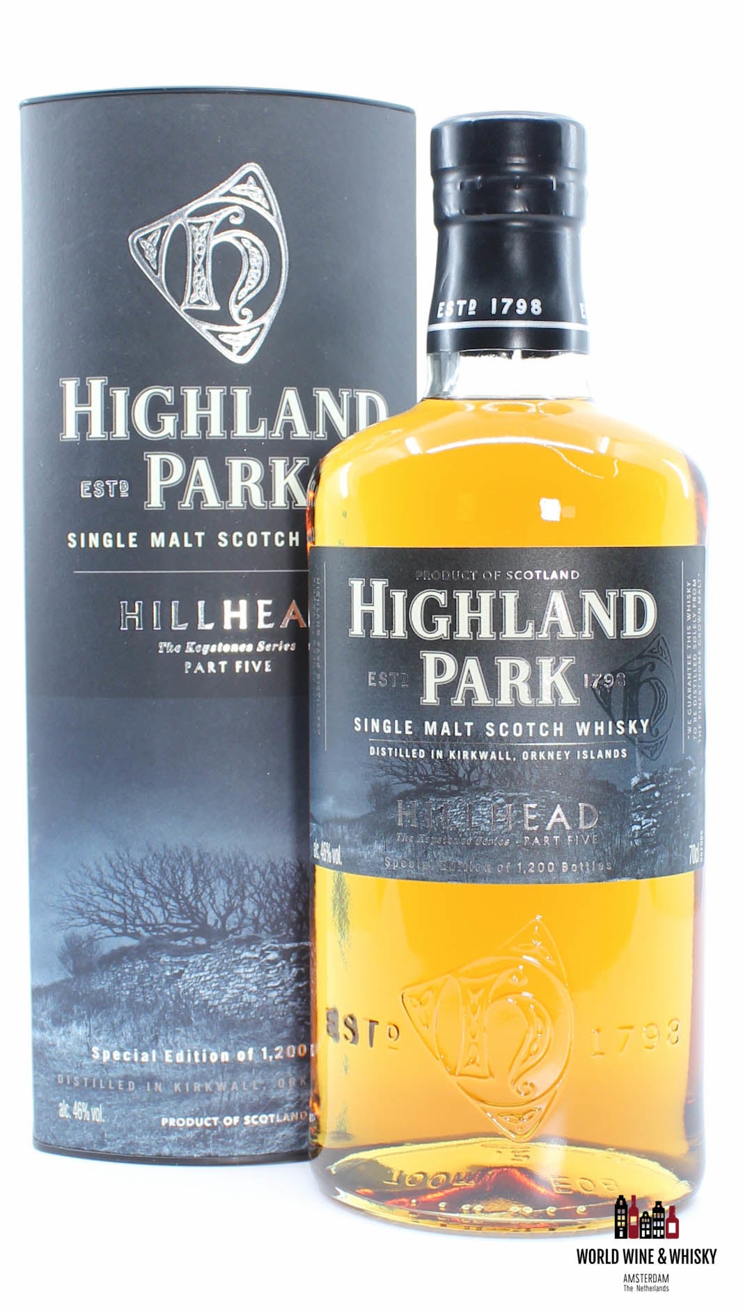 Highland Park Keystones Series - Hobbister, Shiel, Quercus, Yesnaby & Hillhead (full set) - WORLD WINE WHISKY 