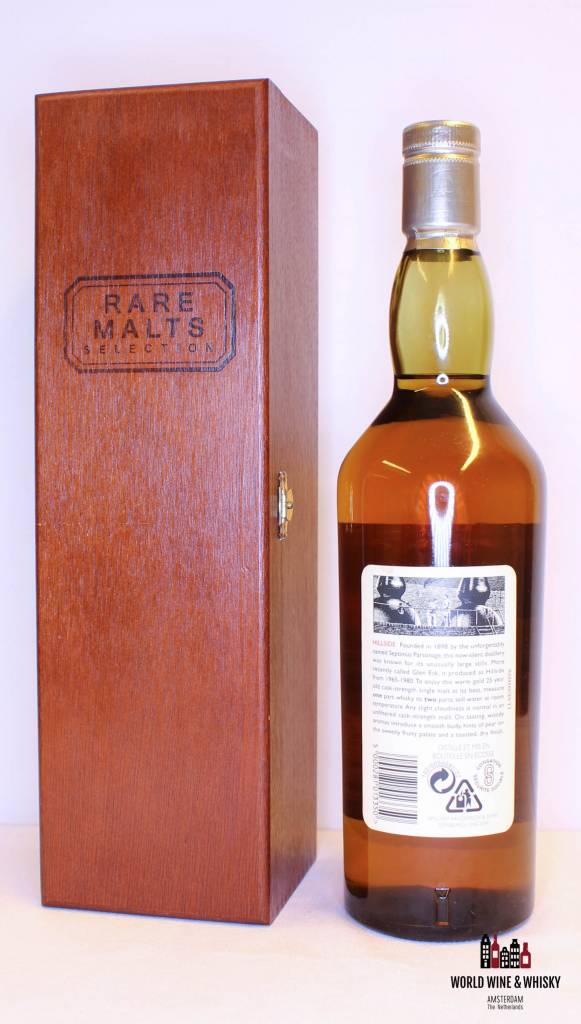Hillside 25 Years Old 1971 1997 Rare Malts Selection 62% - WORLD WINE WHISKY 