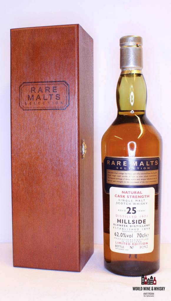 Hillside 25 Years Old 1971 1997 Rare Malts Selection 62% - WORLD WINE WHISKY 