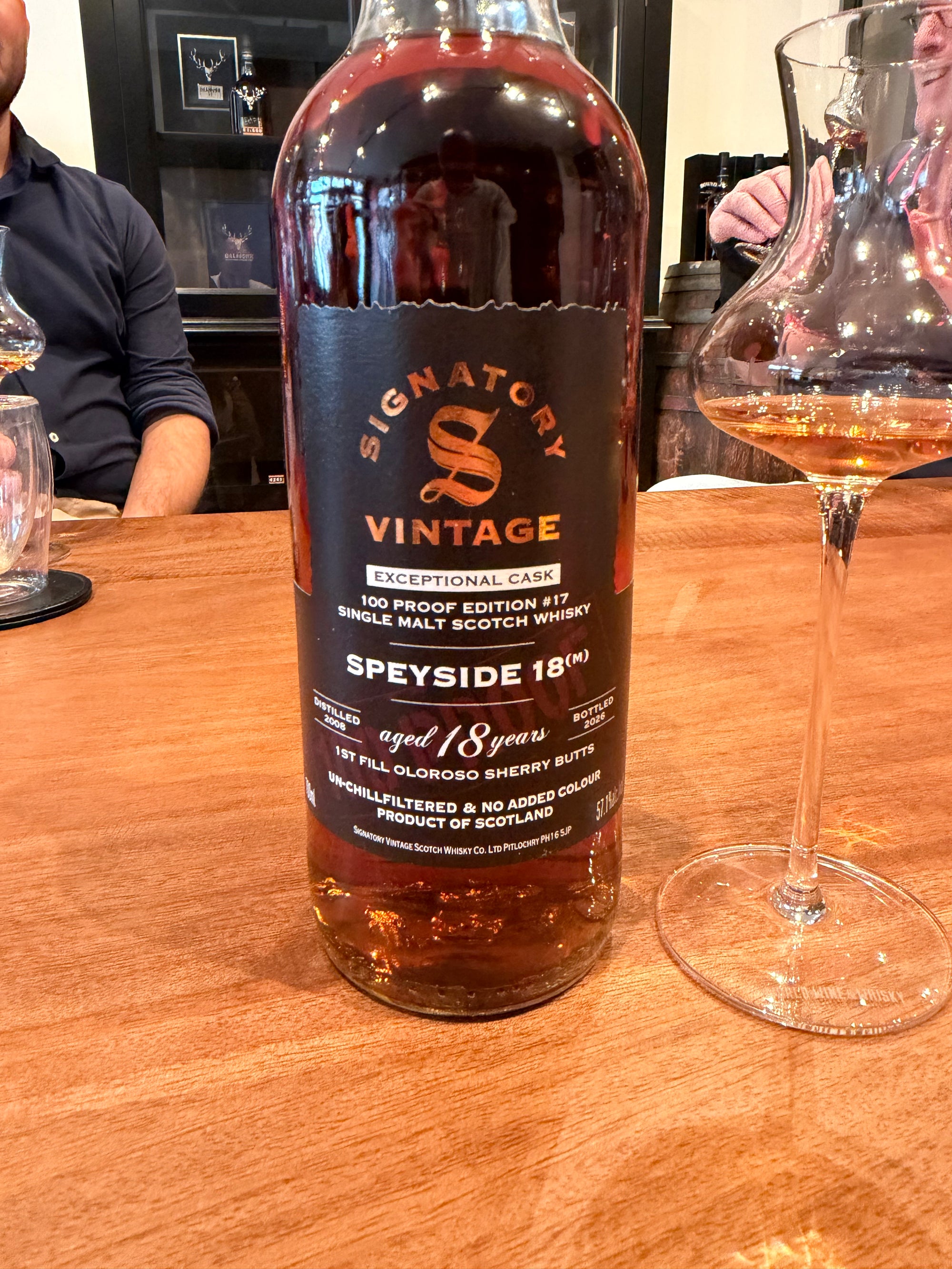 The Macallan 18 Years Old 2026 - Exceptional Cask - Signatory Vintage 57.1%