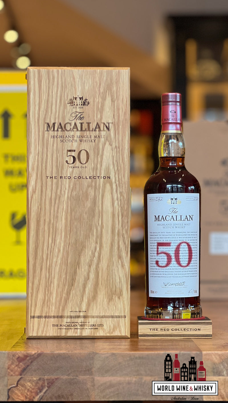 The Macallan 50 Years Old 2025 - The Red Collection 43.5%