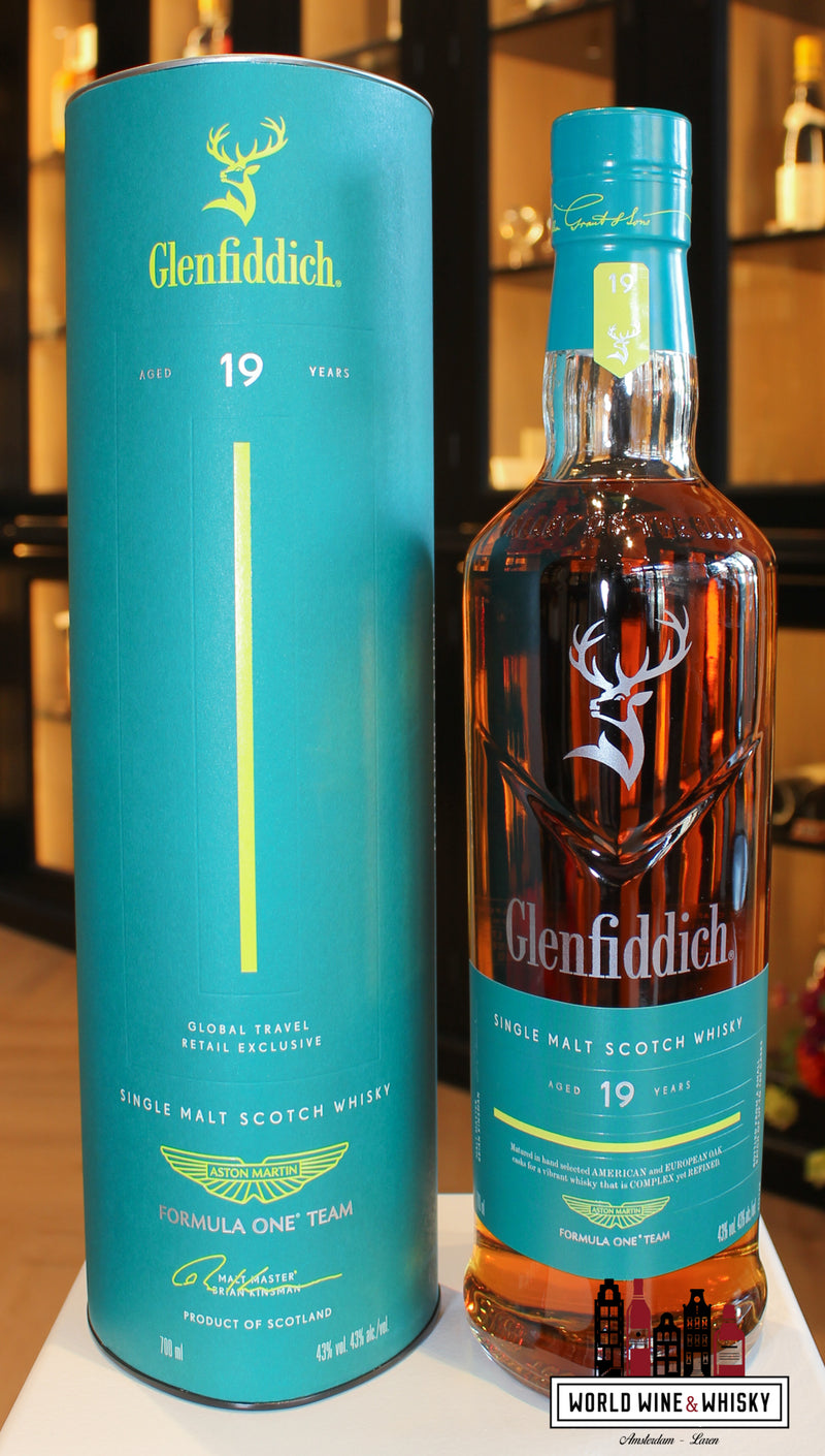 Glenfiddich 19 Years Old 2025 - Aston Martin Formula One Team 43% (Global Travel Retail Exclusive)