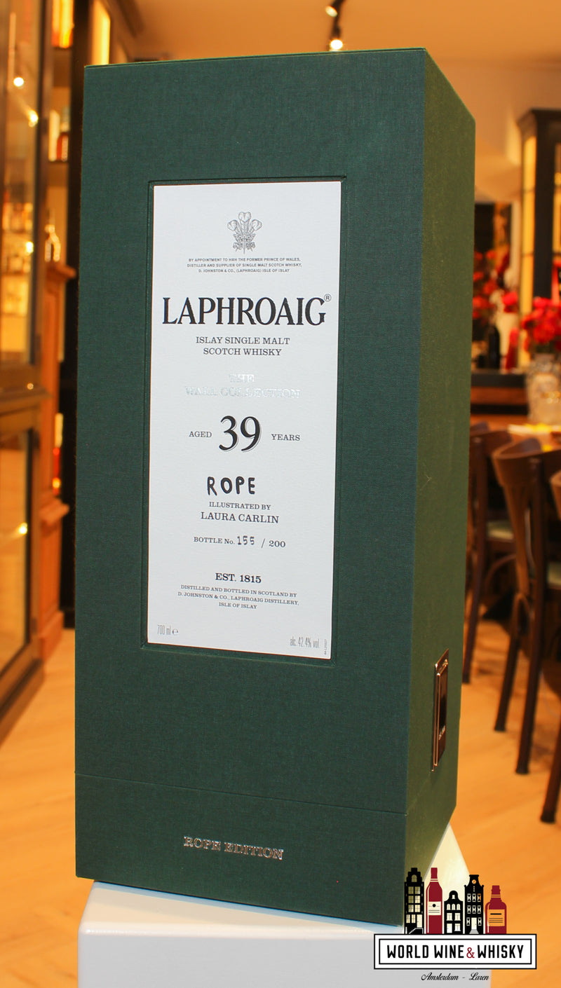 Laphroaig 39 Years Old - The Wall Collection - Rope by Laura Carlin 42.4% (1 of 200)