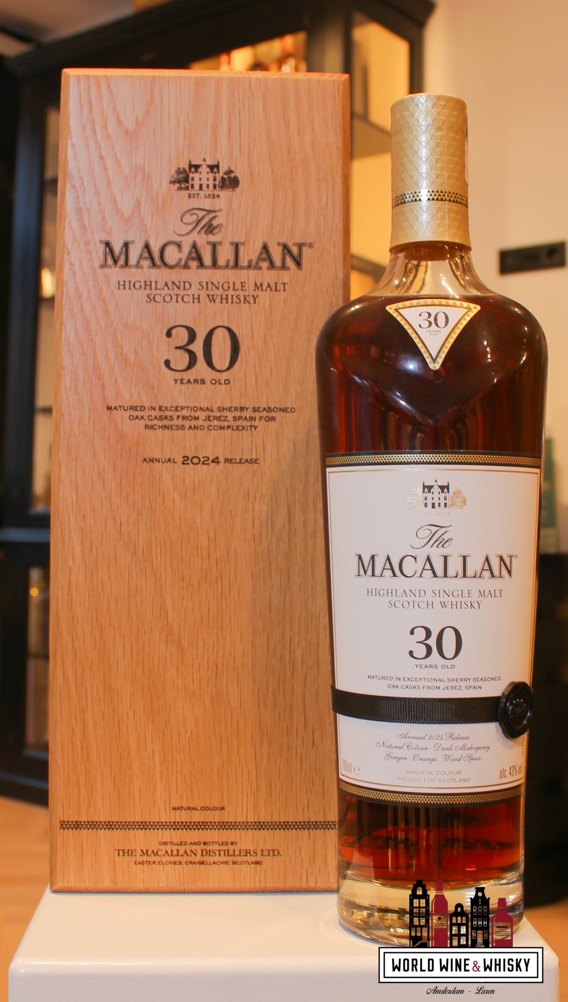 The Macallan 30 Years Old - Sherry Oak Casks - Annual 2024 Release