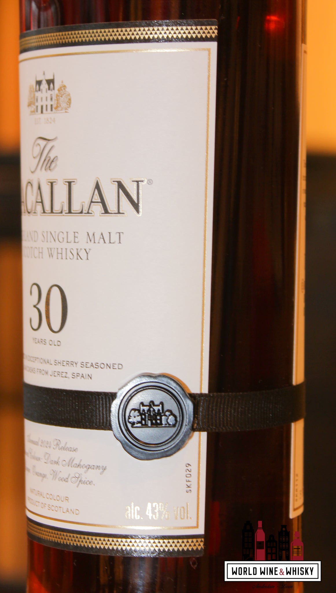 Macallan 30 Years Old - Sherry Oak Casks - Annual 2024 Release 43