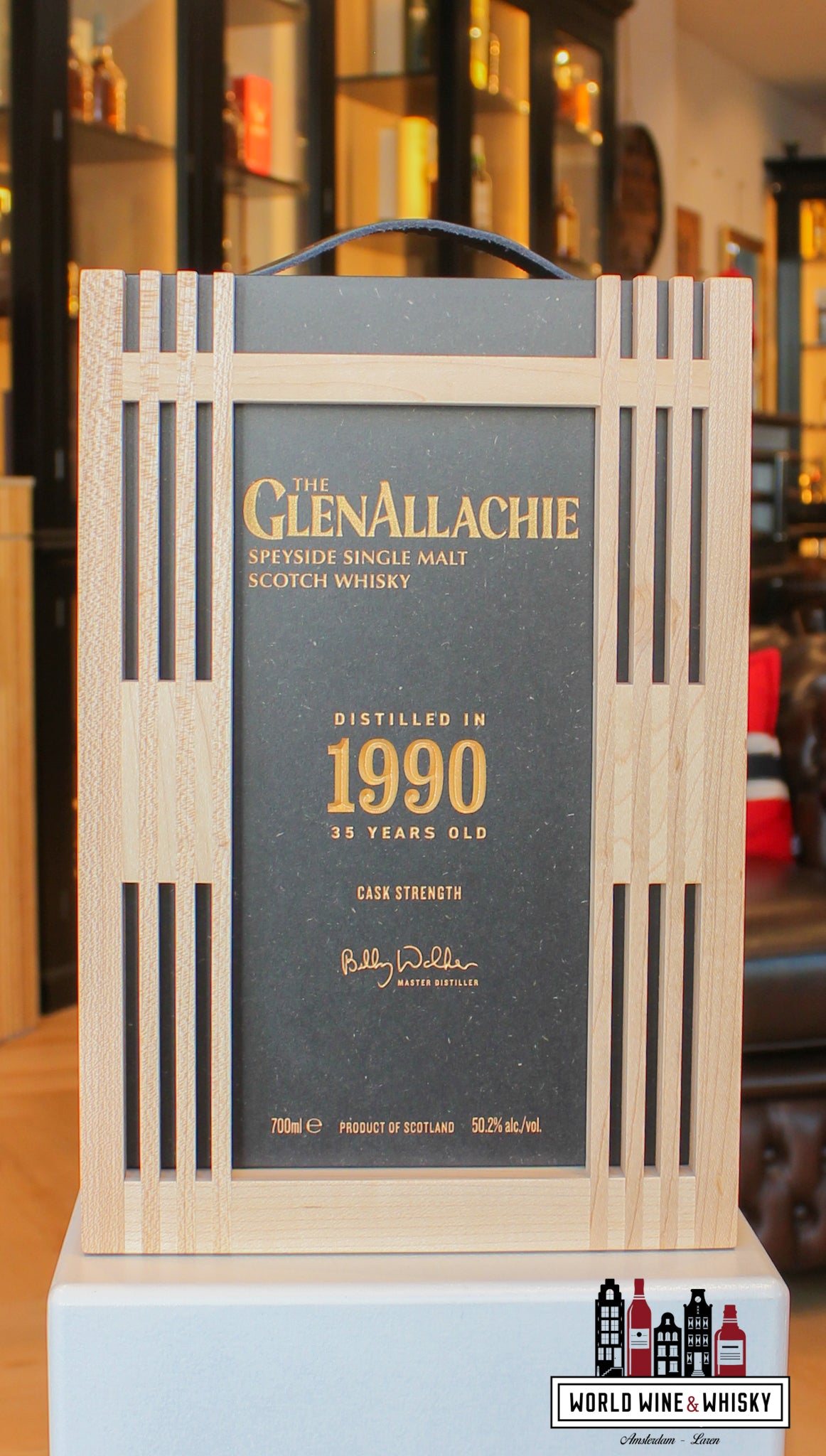 GlenAllachie 35 Years Old 1990 2025 Cask Strength 50.2%