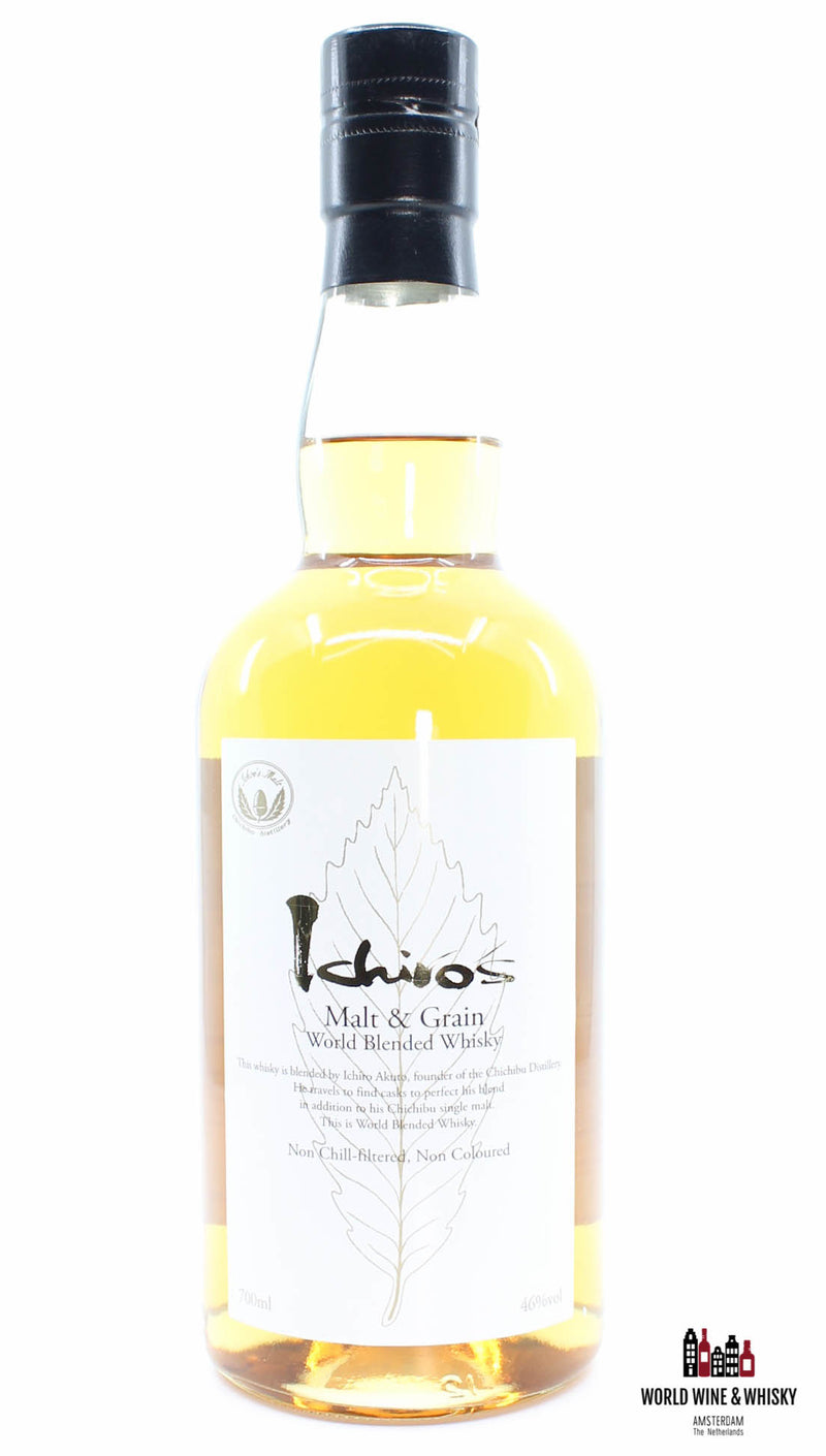 Ichiro's Malt & Grain - World Blended Whisky - Chichibu Distillery 46% - WORLD WINE WHISKY 
