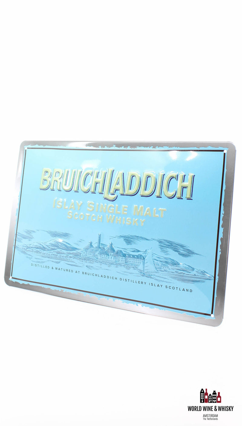 Iron Bruichladdich billboard plate - Islay Single Malt Scotch Whisky - WORLD WINE WHISKY 