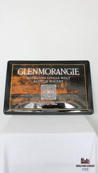 Iron Glenmorangie billboard plate sign - WORLD WINE WHISKY 