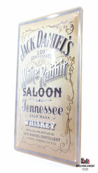Iron Jack Daniel's Billboard Plate Sign - 120th Anniversary - White Rabbit Saloon - WORLD WINE WHISKY 