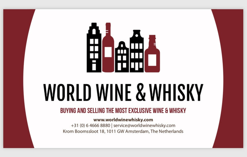 Iron Talisker billboard plate sign - WORLD WINE WHISKY 