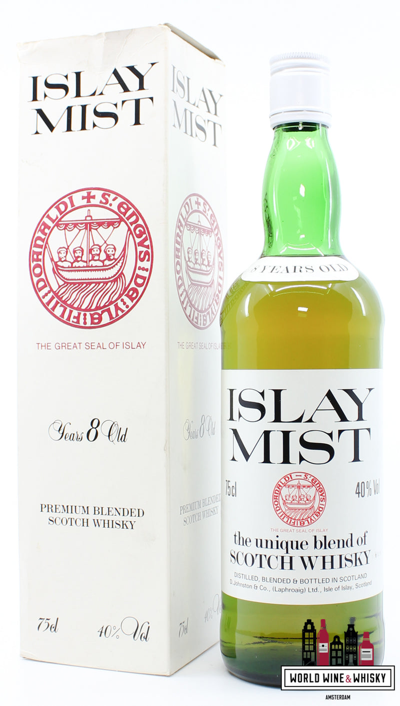 Islay Mist 8 Years Old - 'The unique blend of Scotch Whisky' - The Blend 40% 750ml - WORLD WINE WHISKY 
