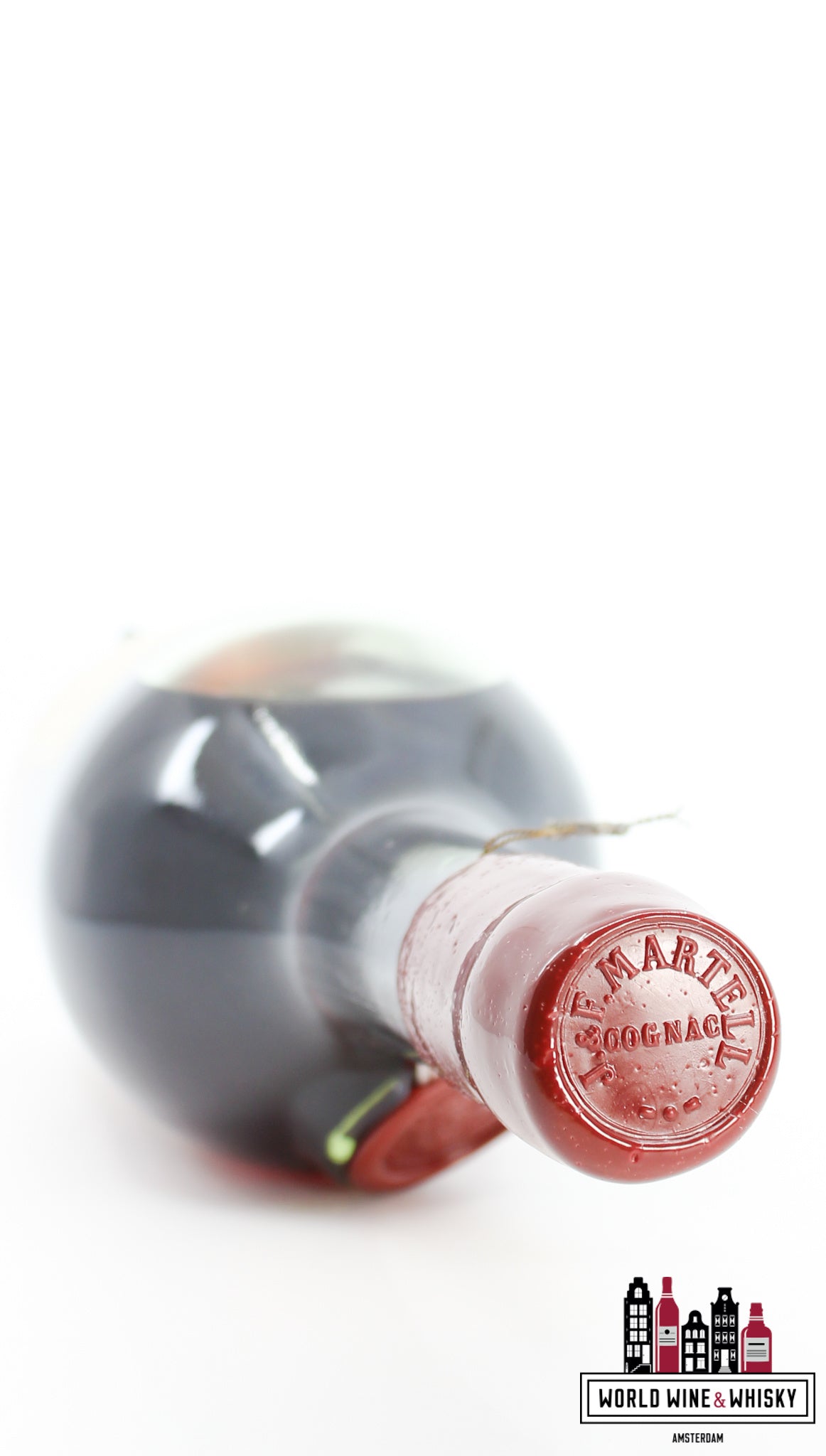 J & F Martell Cordon Argent Cognac Extra 43% (Bottled in the 80s