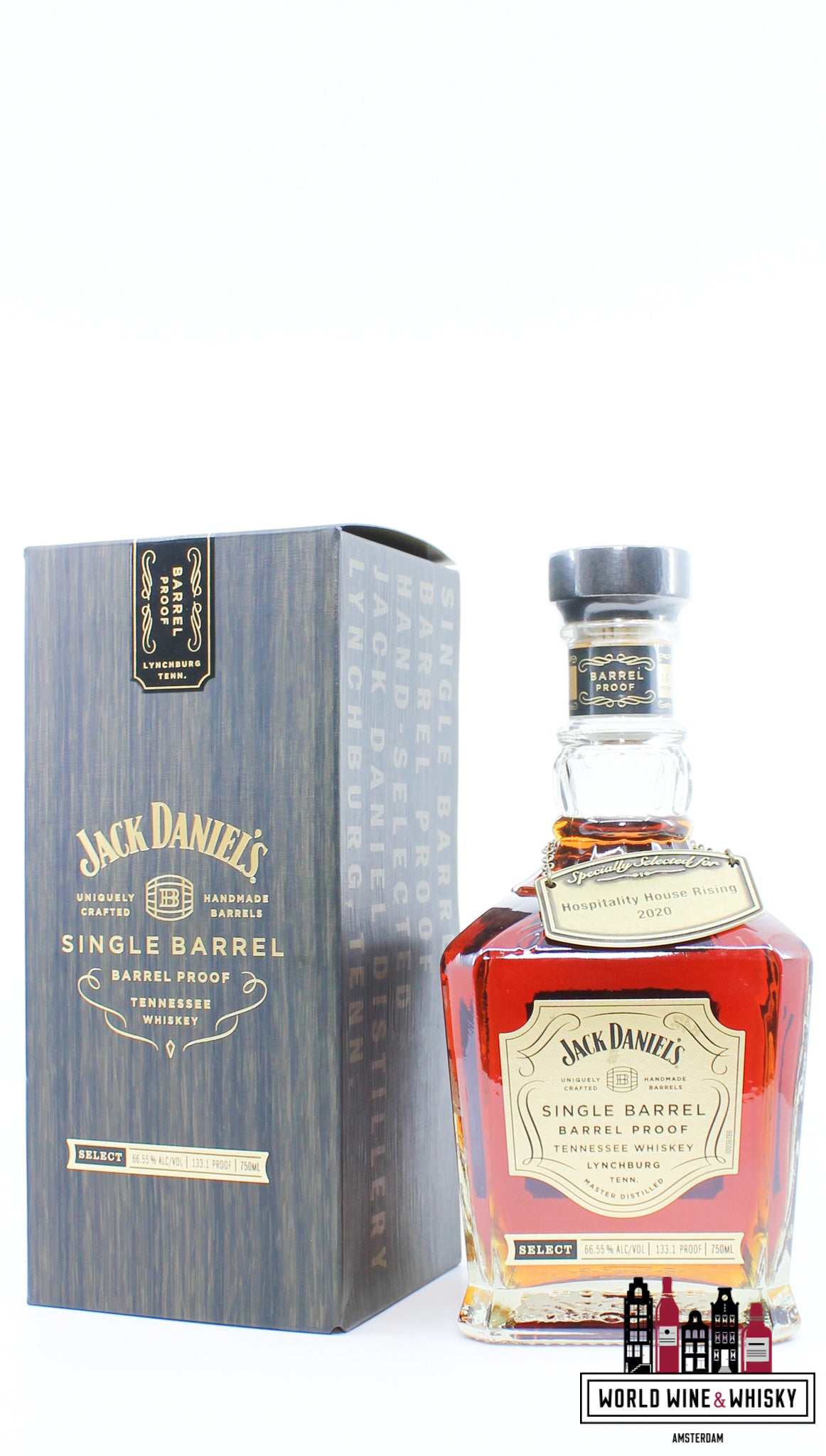 Jack Daniel's - Single Barrel Select - Hospitality House Rising 2020 66.55% (133.1 Proof) - WORLD WINE WHISKY 