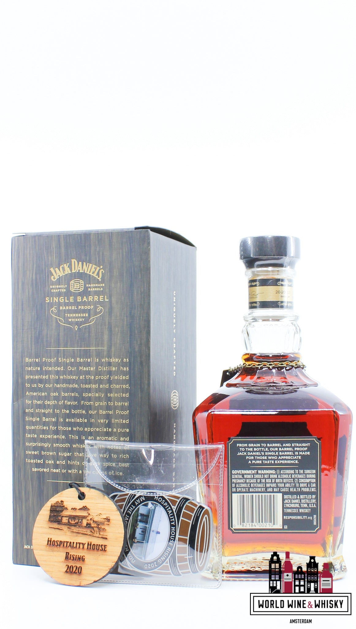 Jack Daniel's - Single Barrel Select - Hospitality House Rising 2020 66.55% (133.1 Proof) - WORLD WINE WHISKY 