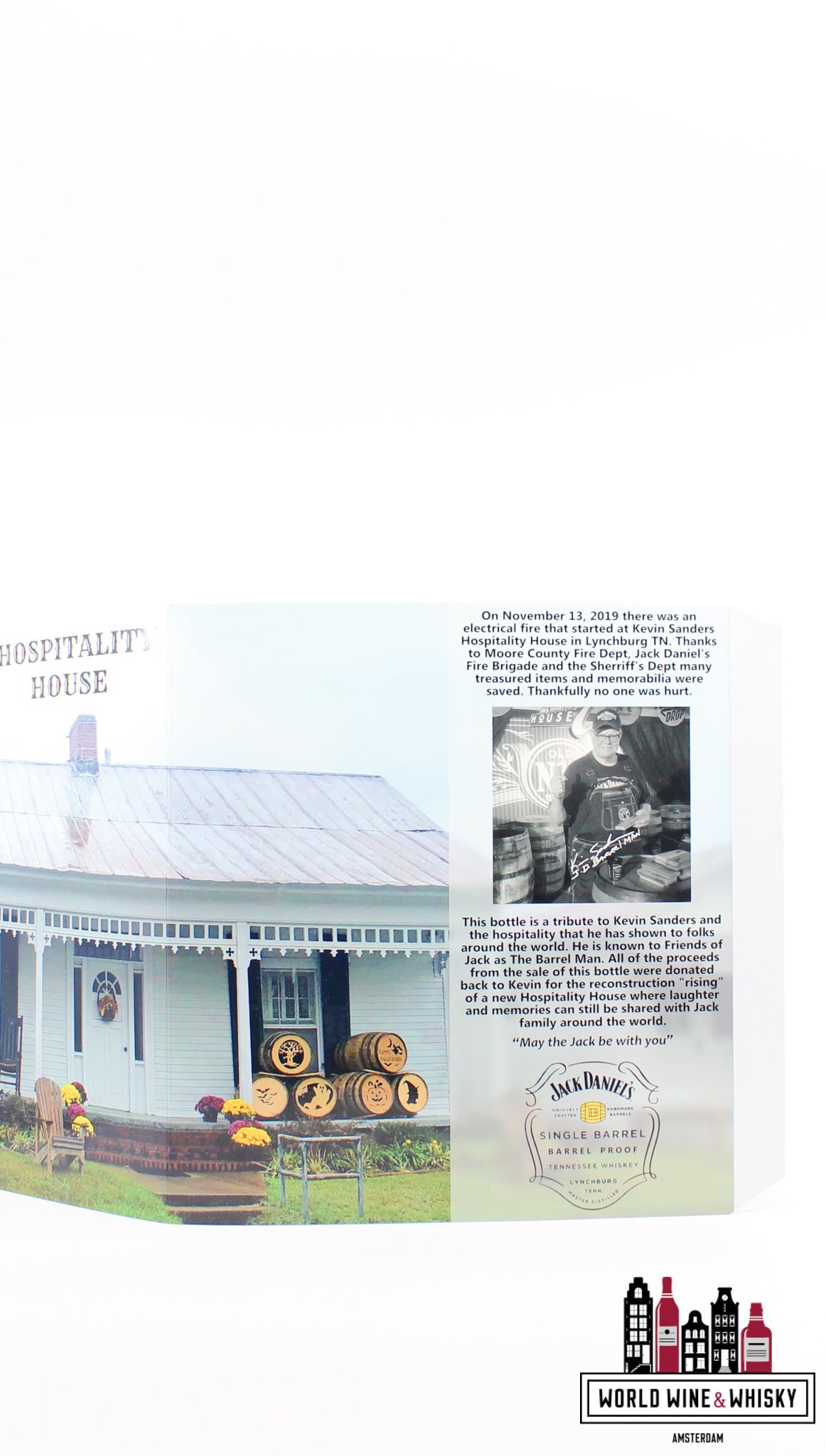 Jack Daniel's - Single Barrel Select - Hospitality House Rising 2020 66.55% (133.1 Proof) - WORLD WINE WHISKY 