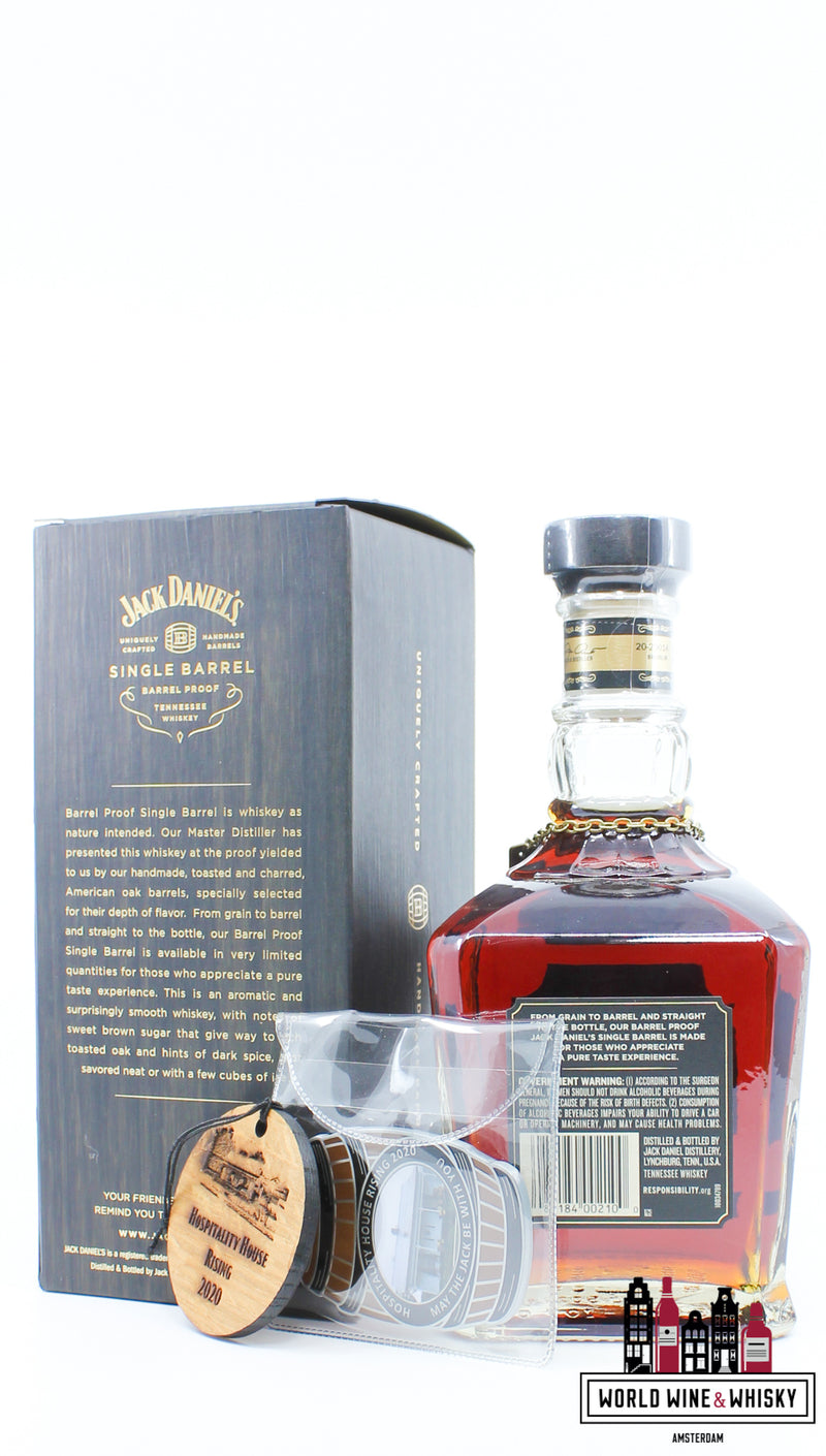 Jack Daniel's - Single Barrel Select - Hospitality House Rising 2020 66.95% (133.9 Proof) - WORLD WINE WHISKY 