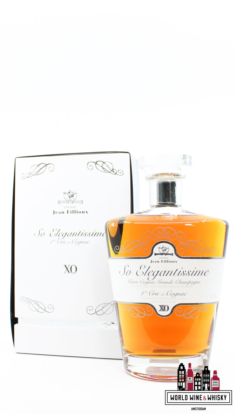 Jean Fillioux Cognac 2003 - So Elegantissime XO - Vieux Cognac Grande Champagne 41% - WORLD WINE WHISKY 