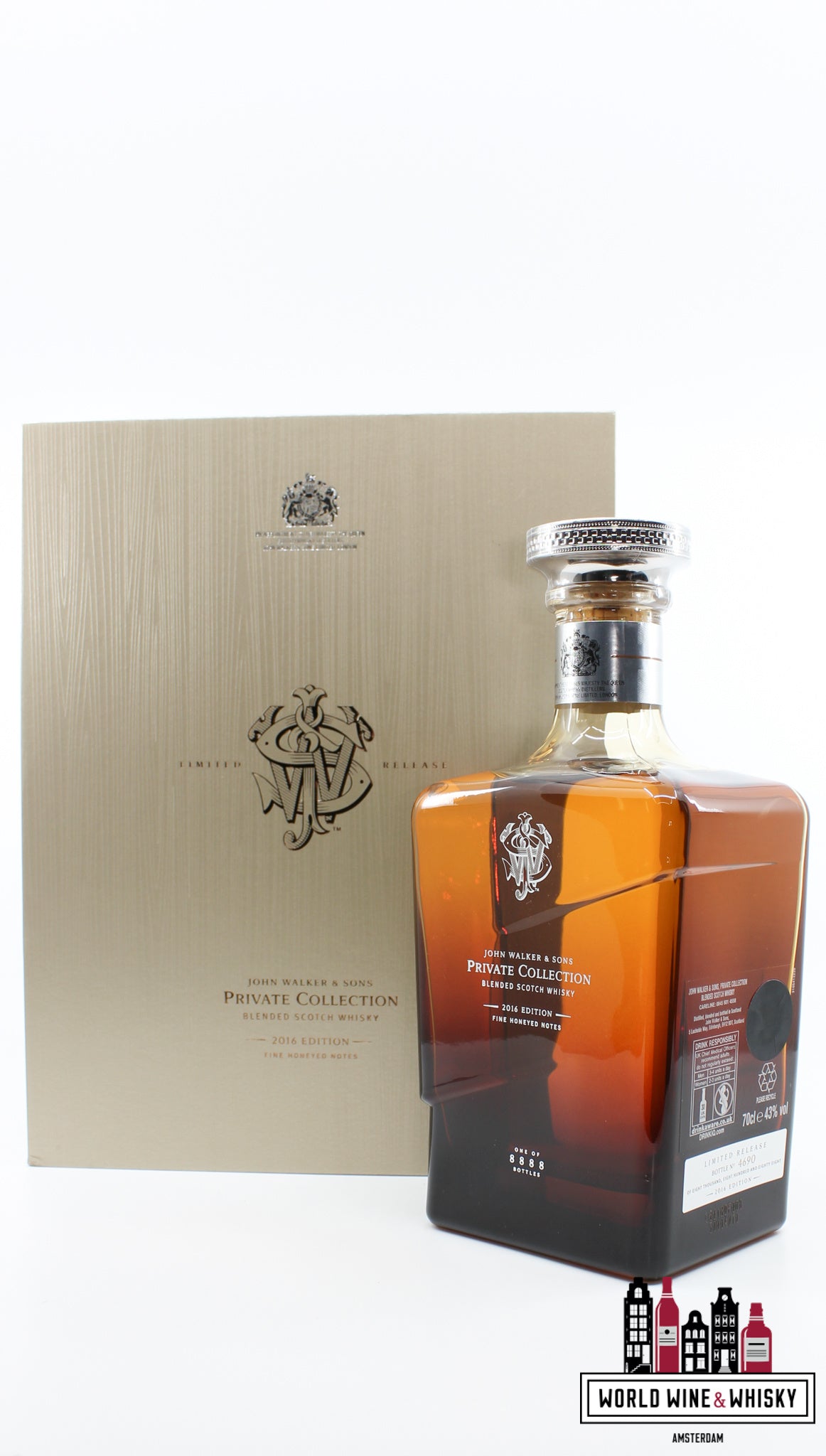 John Walker & Sons - 2016 Edition - Private Collection - Limited Release 43% (1 of 8888) - WORLD WINE WHISKY 
