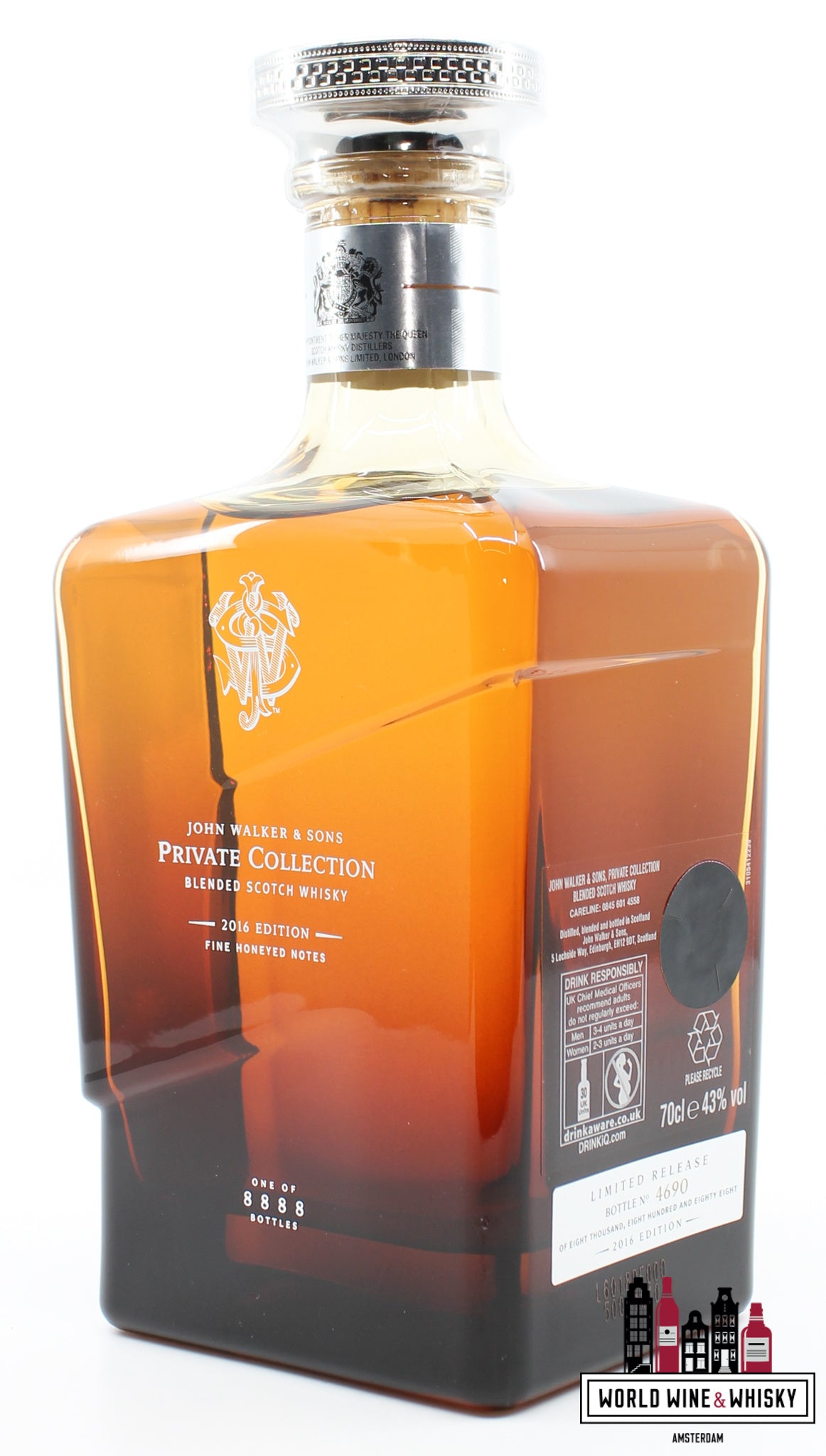 John Walker & Sons - 2016 Edition - Private Collection - Limited Release 43% (1 of 8888) - WORLD WINE WHISKY 