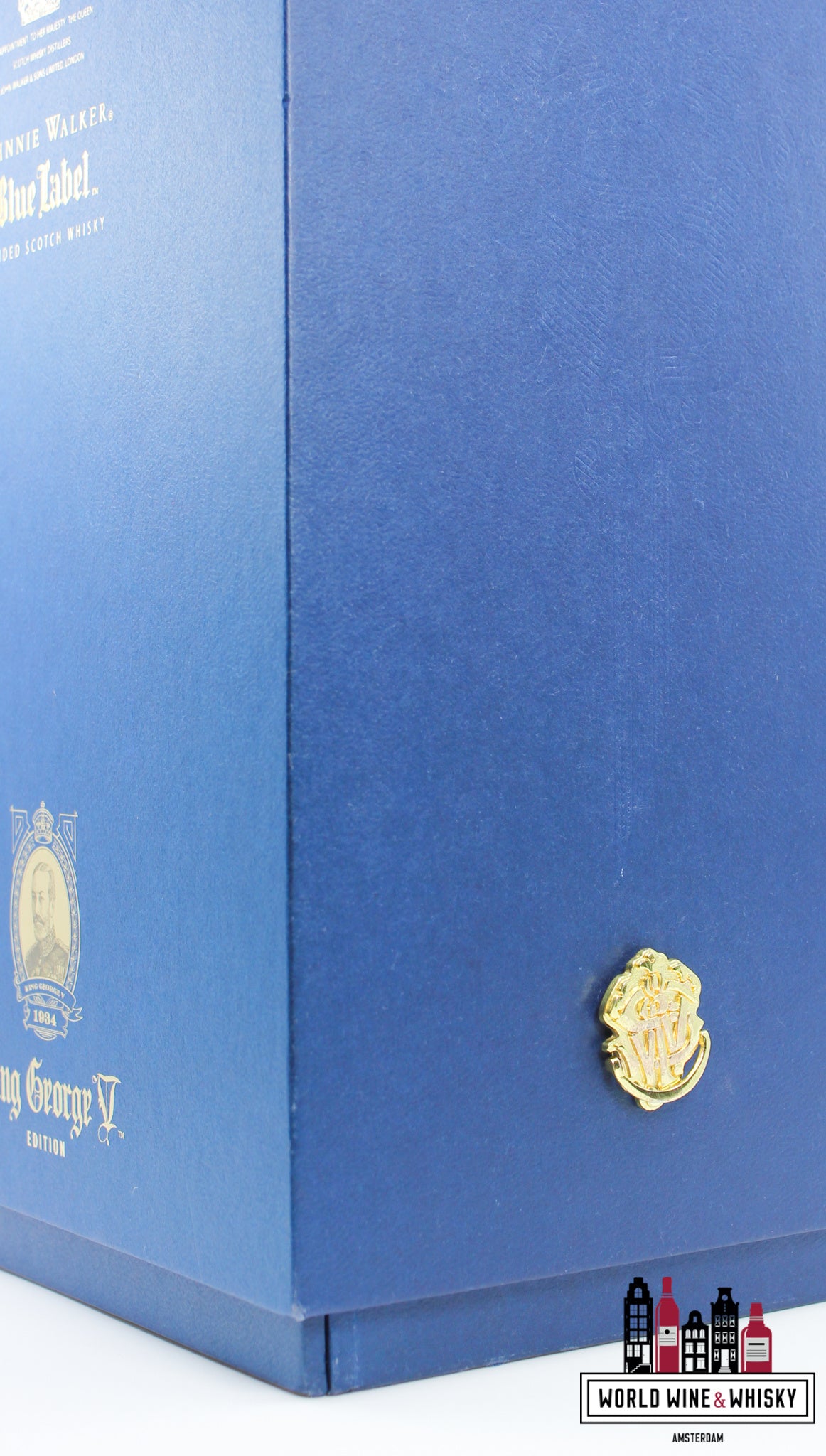 Johnnie Walker - Blue Label - King George V Edition 43% (in luxury case) - WORLD WINE WHISKY 