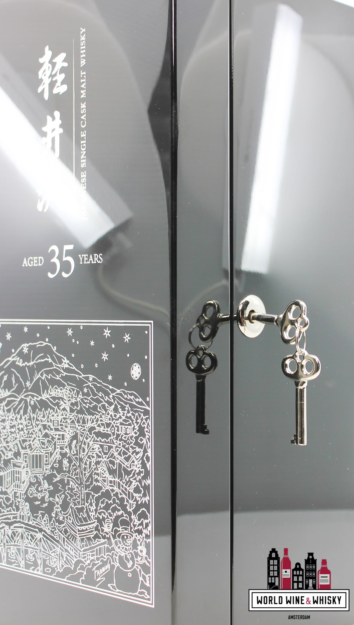 Karuizawa 35 Years Old 1981 2017 - Single Cask - Cask 6412 - artist Fazzino 57.7% (1 of 505) - WORLD WINE WHISKY 