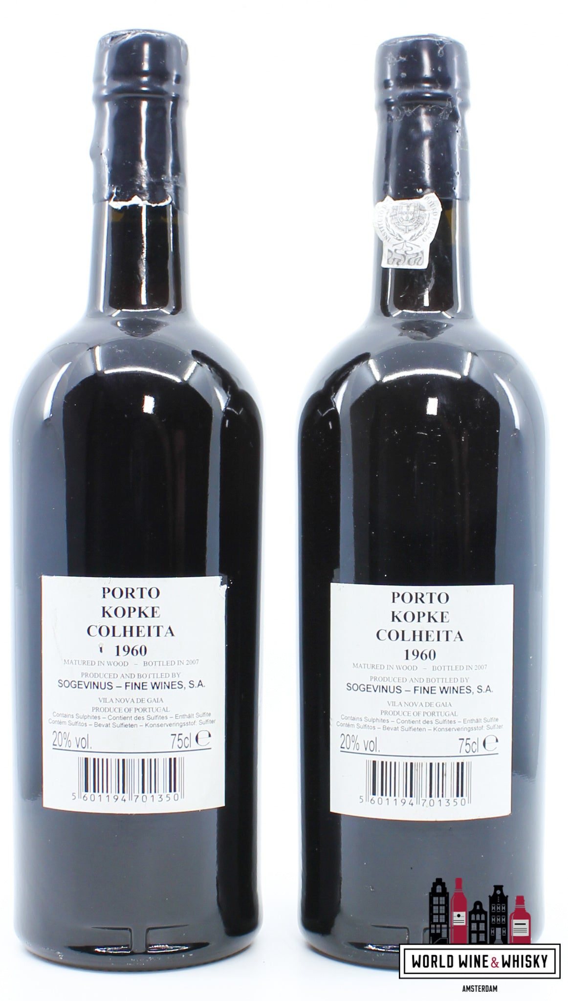 Kopke Colheita 1960 Port (Bottled In 2007) - WORLD WINE WHISKY 