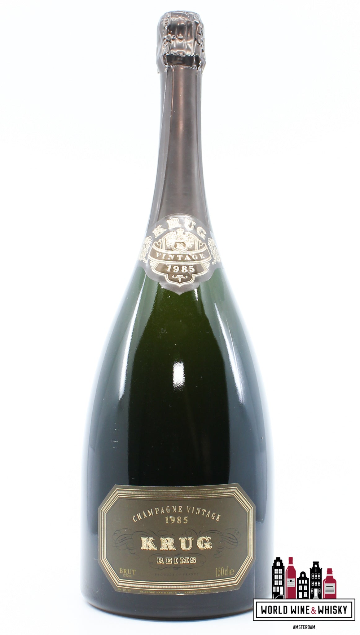 Krug 1985 - Champagne Brut Vintage magnum - 1,5 Liter  (in OWC) - WORLD WINE WHISKY 