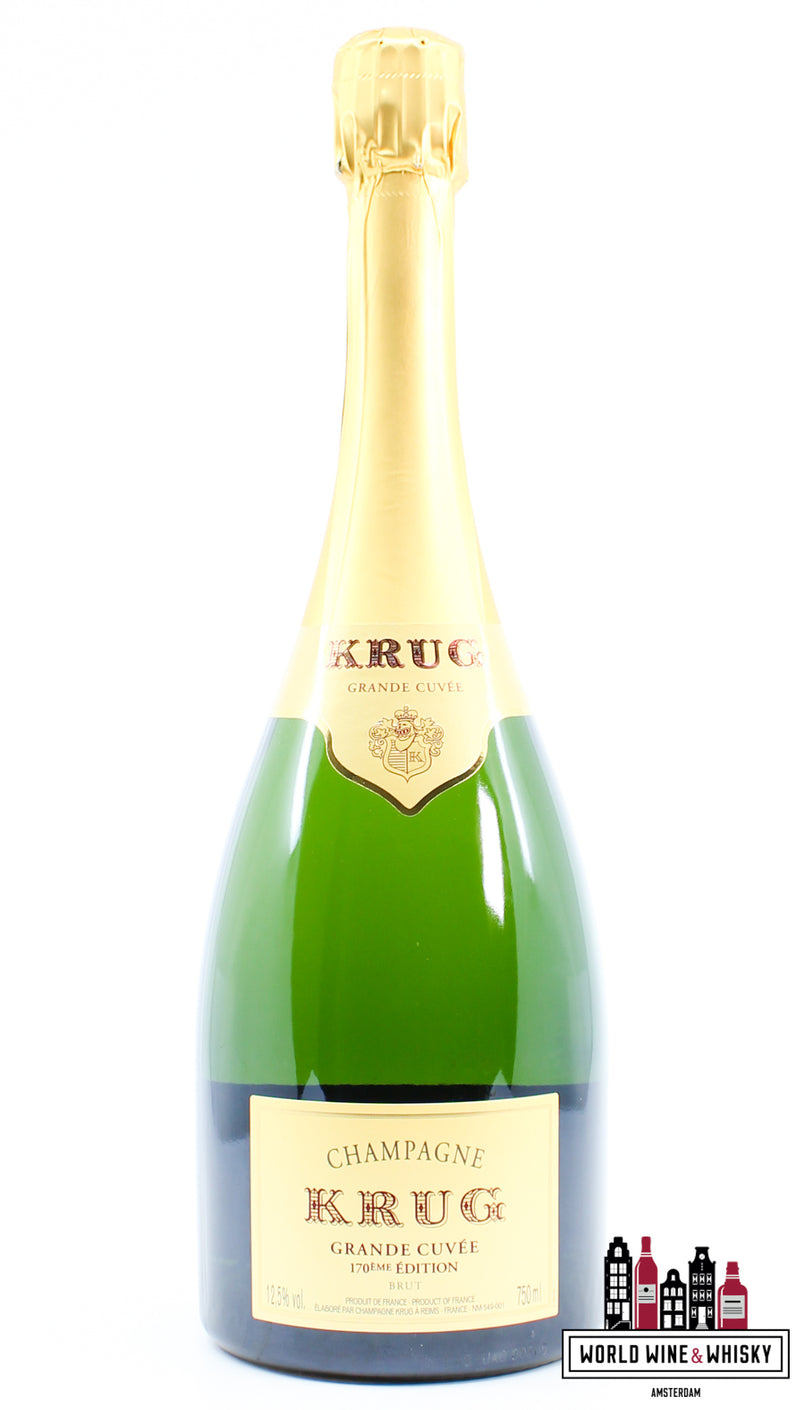 Krug Grande Cuvée - 170eme Edition - Champagne Brut - WORLD WINE WHISKY 