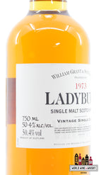 Ladyburn 27 Years Old 1973 2000 - Vintage Single Cask - Cask 3204 50.4% (1 of 3000) - WORLD WINE WHISKY 